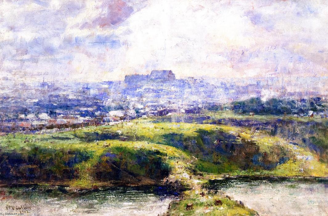 Wikioo.org - The Encyclopedia of Fine Arts - Painting, Artwork by Frederick Mccubbin - Looking Towards Richmond Hill