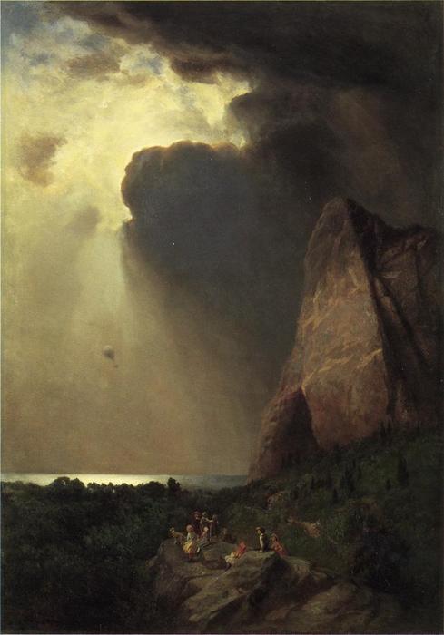 Wikioo.org - The Encyclopedia of Fine Arts - Painting, Artwork by William Holbrook Beard - The Lost Balloon