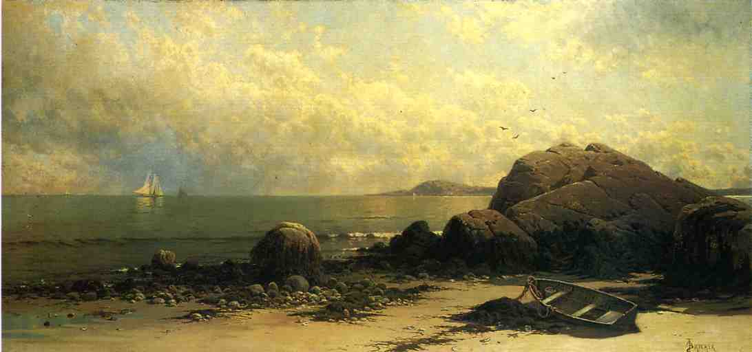 WikiOO.org - Encyclopedia of Fine Arts - Maalaus, taideteos Alfred Thompson Bricher - Low Tide