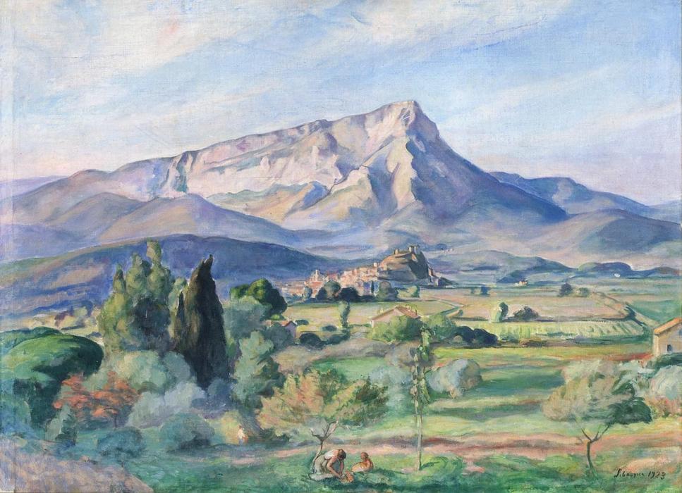 Wikioo.org – L'Encyclopédie des Beaux Arts - Peinture, Oeuvre de Henri Lebasque - La Vallée de la Garde