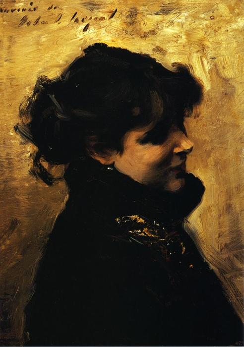 Wikioo.org - The Encyclopedia of Fine Arts - Painting, Artwork by John Singer Sargent - Madame Errazuriz