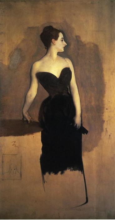 WikiOO.org - Encyclopedia of Fine Arts - Maalaus, taideteos John Singer Sargent - Madame Gautreau (unfinished)