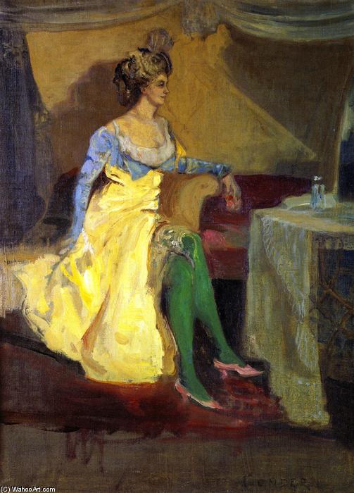 Wikioo.org – L'Enciclopedia delle Belle Arti - Pittura, Opere di Charles Edward Conder - La signora Rejane