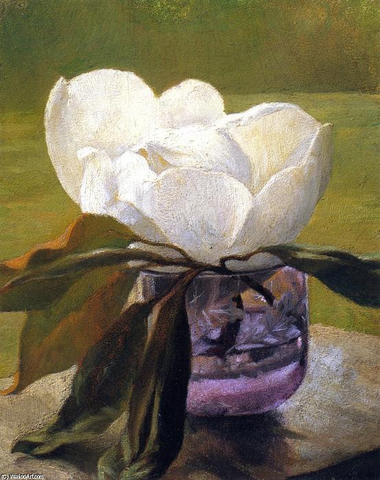 WikiOO.org - Енциклопедия за изящни изкуства - Живопис, Произведения на изкуството John La Farge - Magnolia Blossom