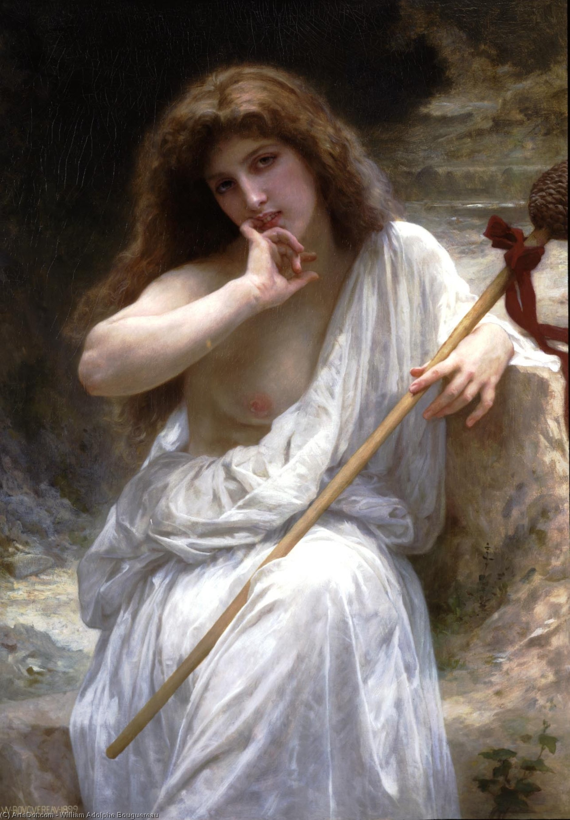 Wikioo.org - The Encyclopedia of Fine Arts - Painting, Artwork by William Adolphe Bouguereau - Mailice
