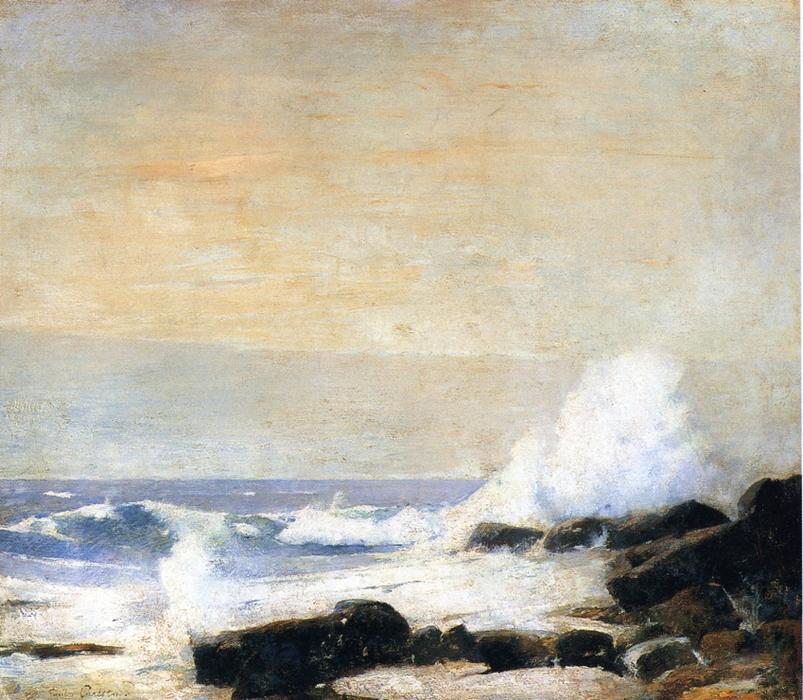 Wikioo.org - สารานุกรมวิจิตรศิลป์ - จิตรกรรม Soren Emil Carlsen - The Majestic Sea