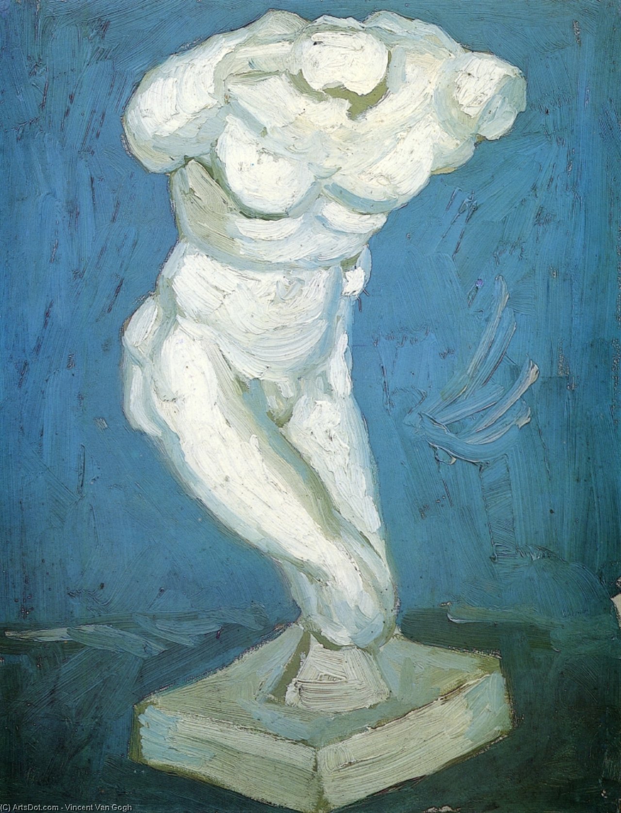 Wikioo.org - The Encyclopedia of Fine Arts - Painting, Artwork by Vincent Van Gogh - Male Nude
