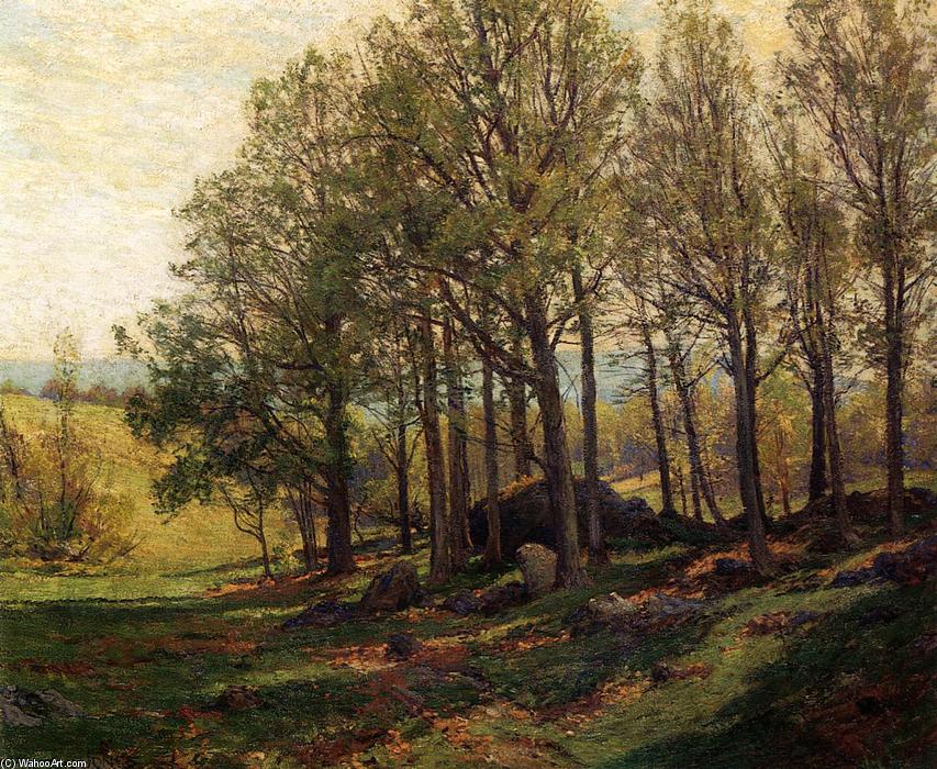 WikiOO.org - Encyclopedia of Fine Arts - Målning, konstverk Hugh Bolton Jones - Maples in Spring