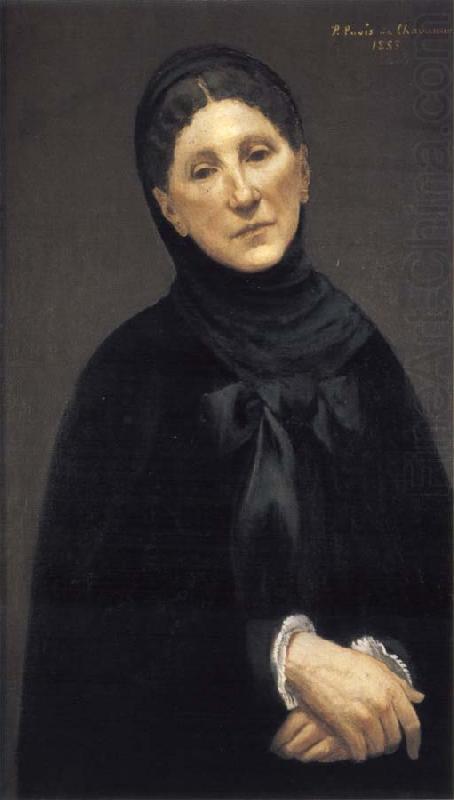 Wikioo.org - The Encyclopedia of Fine Arts - Painting, Artwork by Pierre Puvis De Chavannes - Marie Cantacuzène, femme de Puvis de Chavanne