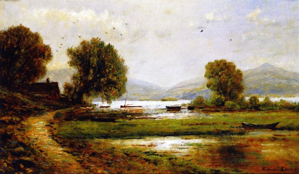 Wikioo.org - The Encyclopedia of Fine Arts - Painting, Artwork by Edmund Darch Lewis - Marsh Landscape