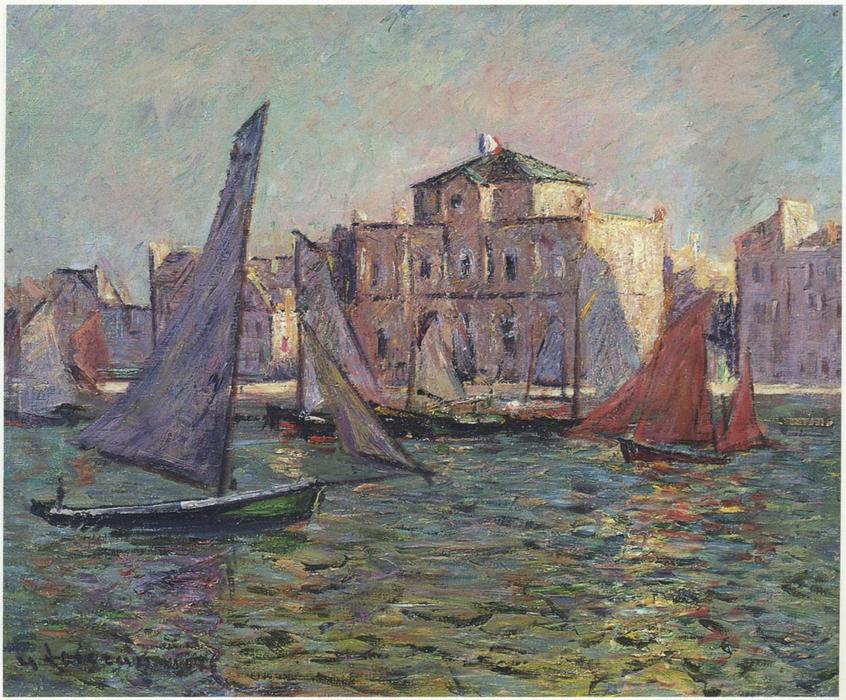 Wikioo.org - The Encyclopedia of Fine Arts - Painting, Artwork by Gustave Loiseau - Martigues
