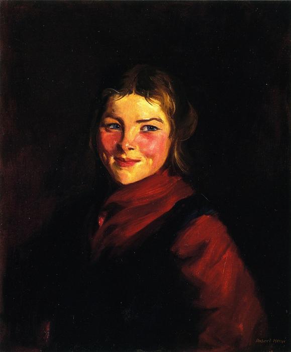 Wikioo.org - The Encyclopedia of Fine Arts - Painting, Artwork by Robert Henri - Mary