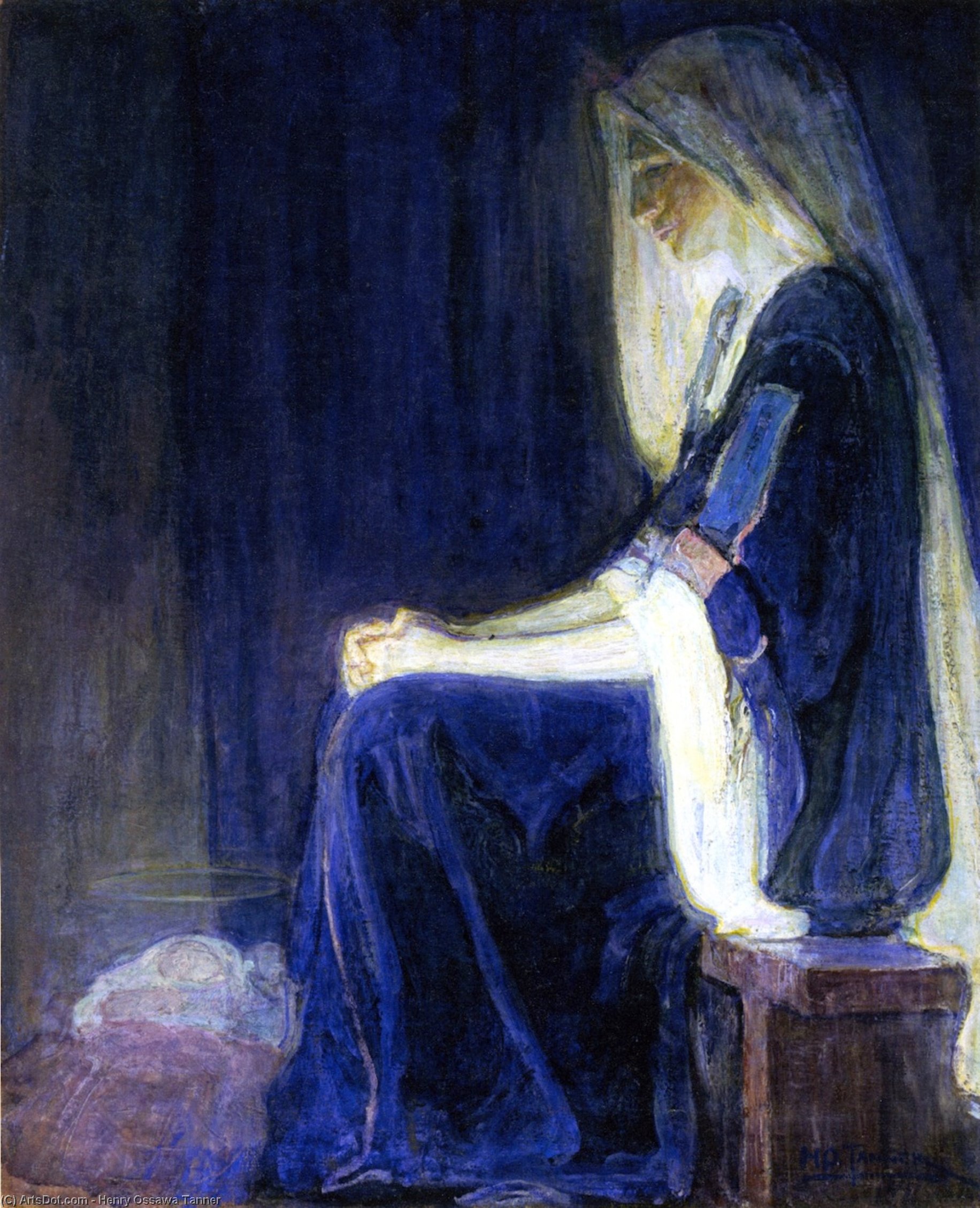 Wikioo.org - The Encyclopedia of Fine Arts - Painting, Artwork by Henry Ossawa Tanner - Mary