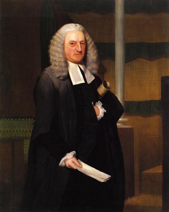 WikiOO.org - Encyclopedia of Fine Arts - Maalaus, taideteos Ralph Earl - A Master in Chancery Entering the House of Lords