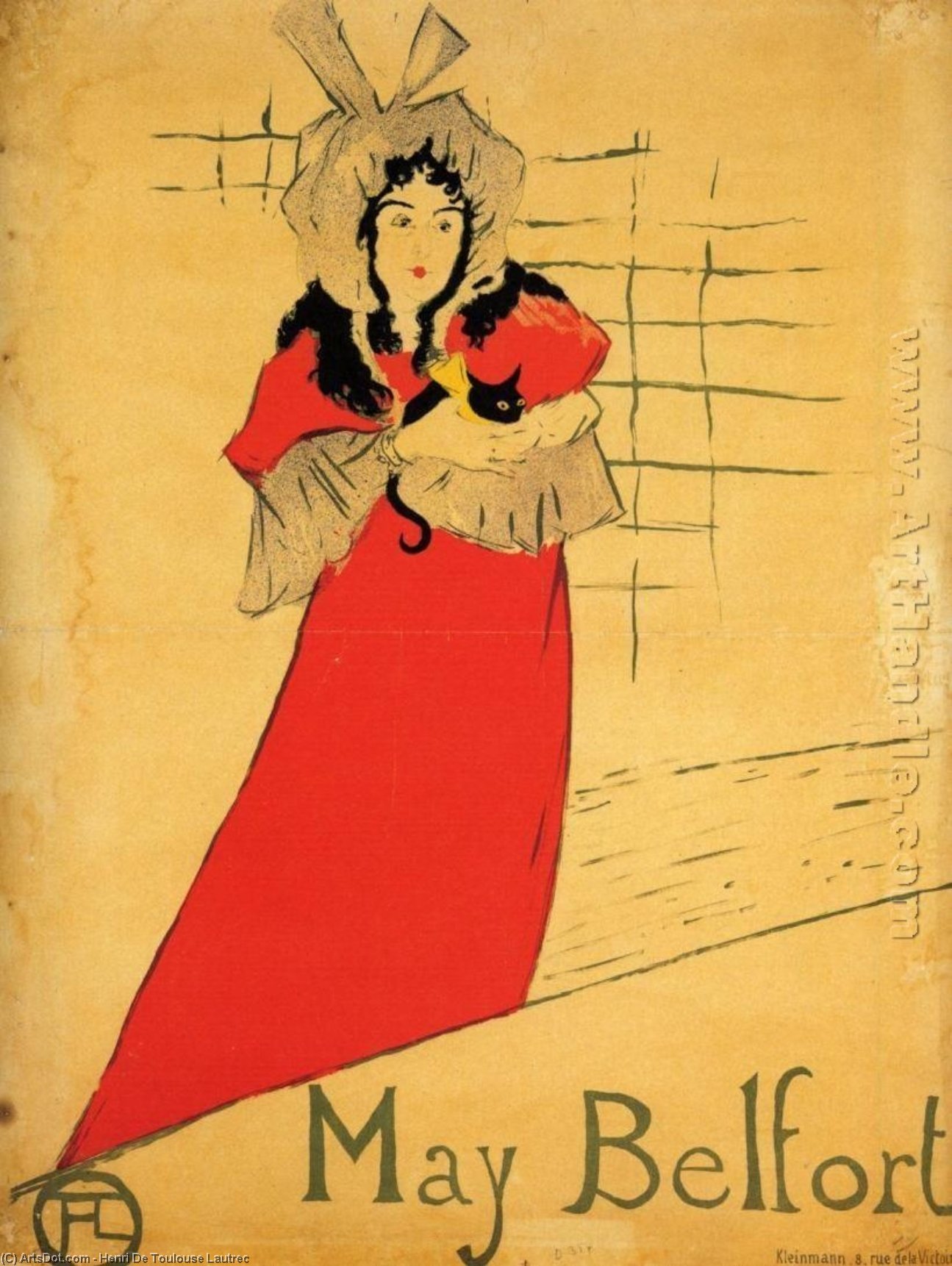 WikiOO.org – 美術百科全書 - 繪畫，作品 Henri De Toulouse Lautrec - 贝尔福五月
