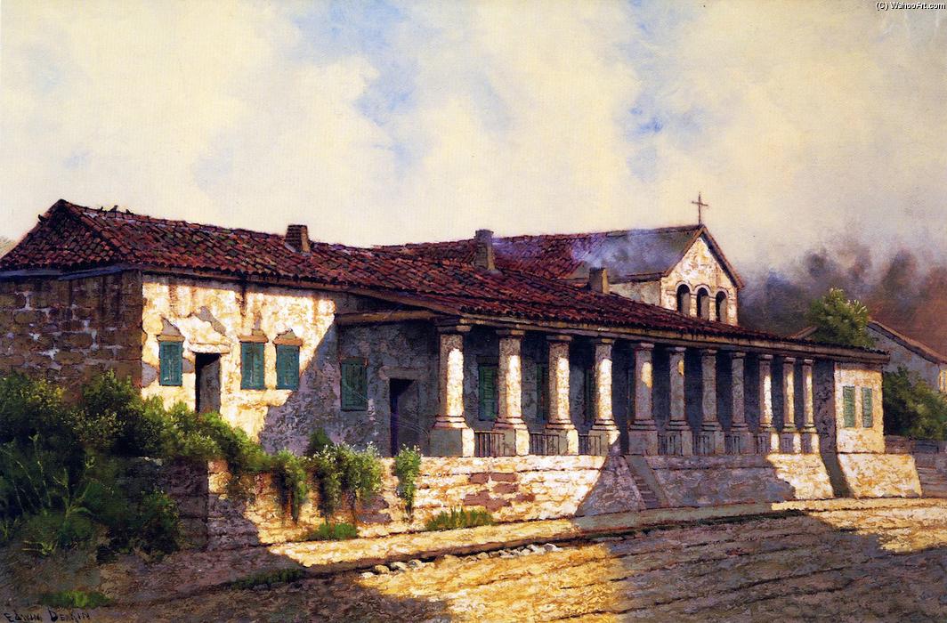 Wikioo.org - The Encyclopedia of Fine Arts - Painting, Artwork by Edwin Deakin - Mission San Luis Obispo de Tolosa