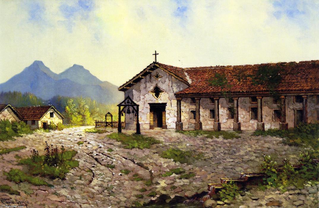 Wikioo.org - The Encyclopedia of Fine Arts - Painting, Artwork by Edwin Deakin - Mission San Rafael Arcángel