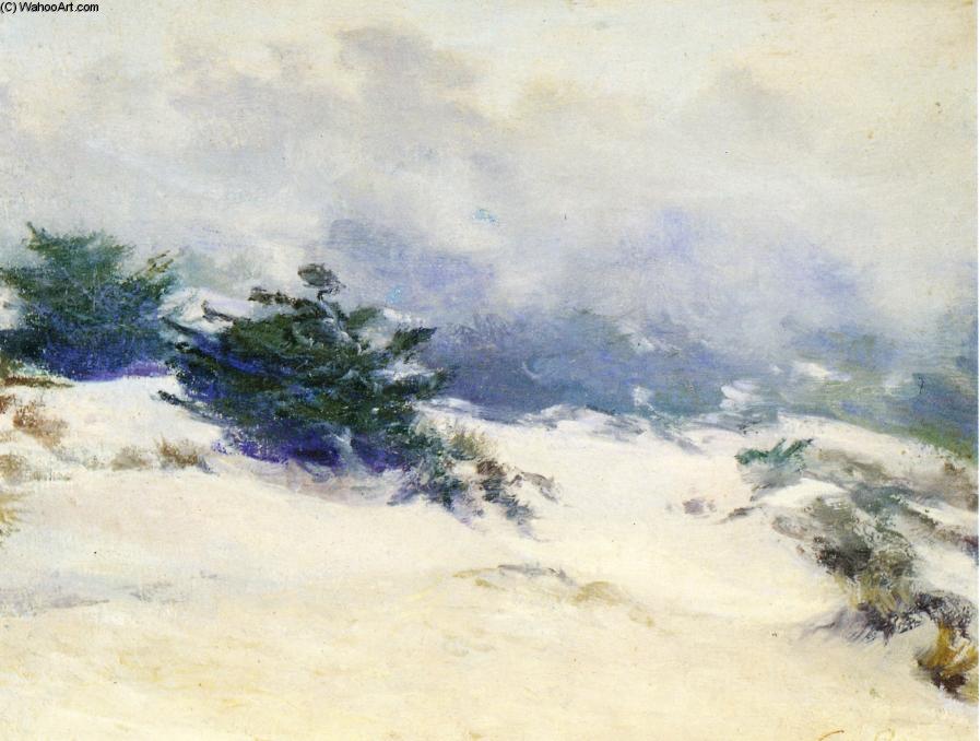 WikiOO.org - Encyclopedia of Fine Arts - Målning, konstverk Guy Orlando Rose - Misty Dunes, Carmel