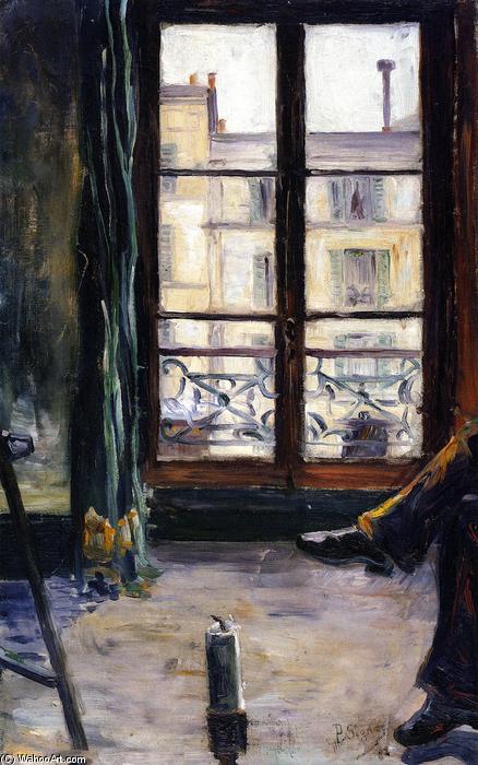 Wikioo.org - The Encyclopedia of Fine Arts - Painting, Artwork by Paul Signac - Montmartre Study: Studio