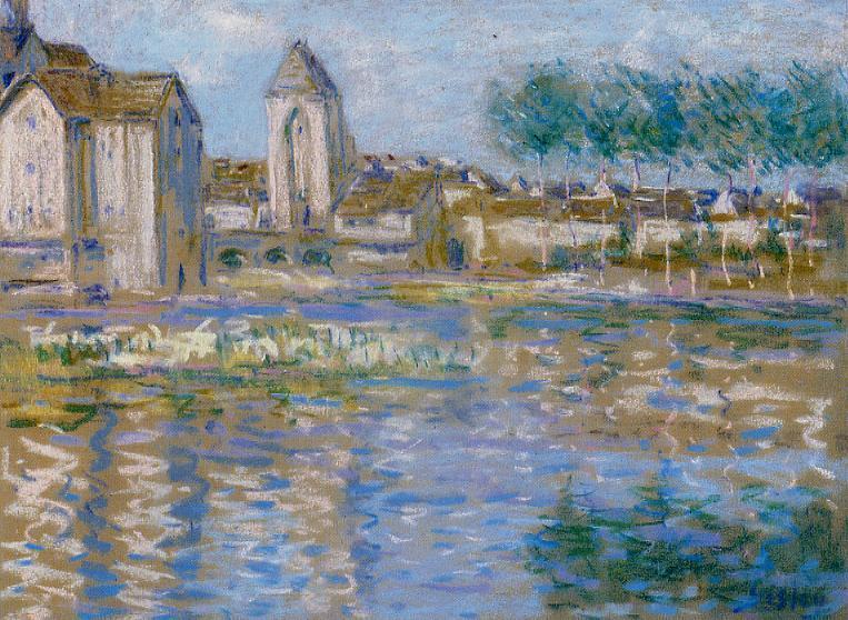 Wikioo.org - The Encyclopedia of Fine Arts - Painting, Artwork by Alfred Sisley - Moret sur Loing