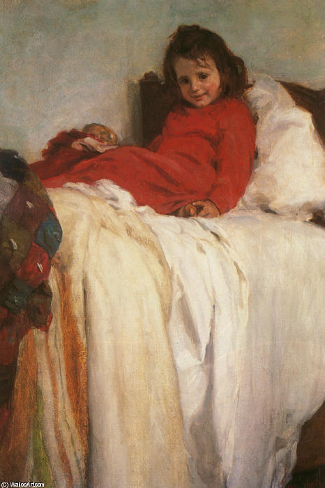 WikiOO.org - Encyclopedia of Fine Arts - Maleri, Artwork Henry Salem Hubbell - Morning