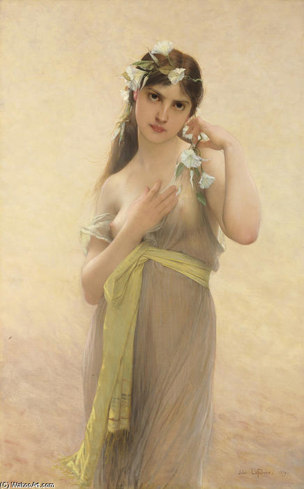WikiOO.org - Enciklopedija likovnih umjetnosti - Slikarstvo, umjetnička djela Jules Joseph Lefebvre - Morning Glory