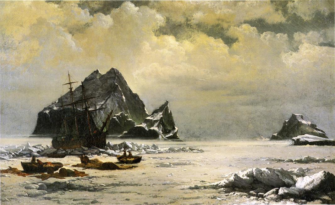 Wikioo.org - The Encyclopedia of Fine Arts - Painting, Artwork by William Bradford - Morning on the Artic Ice Fields