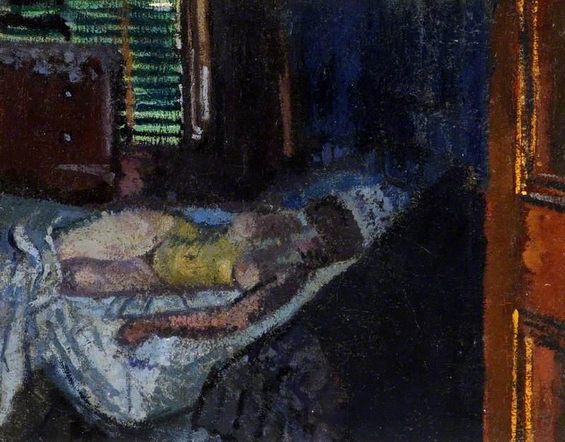 WikiOO.org - Encyclopedia of Fine Arts - Maleri, Artwork Walter Richard Sickert - Mornington Crescent Nude