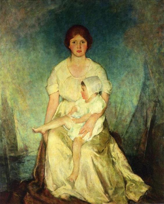 Wikioo.org - The Encyclopedia of Fine Arts - Painting, Artwork by Charles Webster Hawthorne - Motherhood Triumphant
