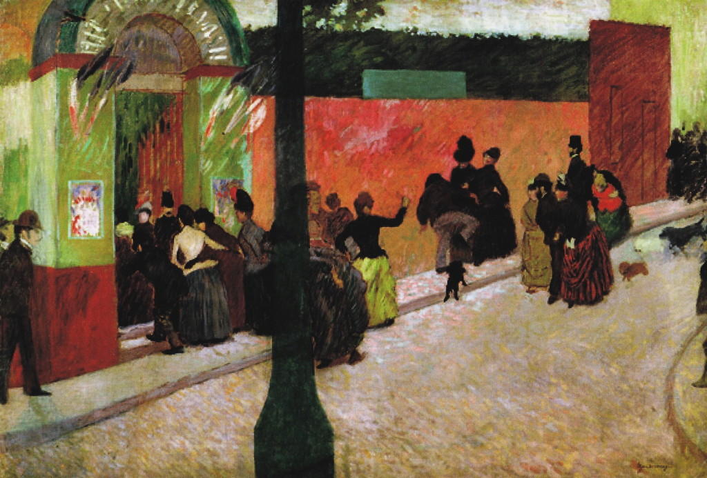 Wikioo.org - The Encyclopedia of Fine Arts - Painting, Artwork by Federico Zandomeneghi - The Moulin de la Galette