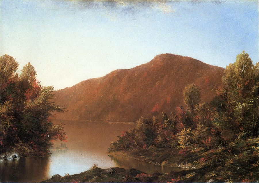Wikioo.org - The Encyclopedia of Fine Arts - Painting, Artwork by William Mason Brown - Mount Merino in The Catskills