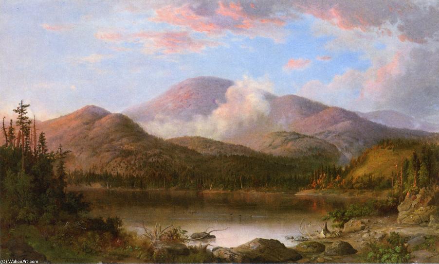 Wikioo.org - The Encyclopedia of Fine Arts - Painting, Artwork by Robert Scott Duncanson - Mount Oxford