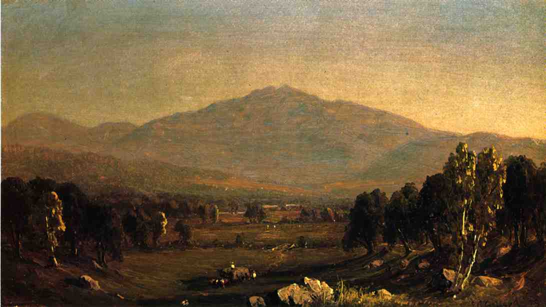 Wikioo.org - The Encyclopedia of Fine Arts - Painting, Artwork by Sanford Robinson Gifford - Mount Washington
