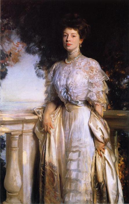 Wikioo.org - The Encyclopedia of Fine Arts - Painting, Artwork by John Singer Sargent - Mrs. Edward Deshon Brandegee