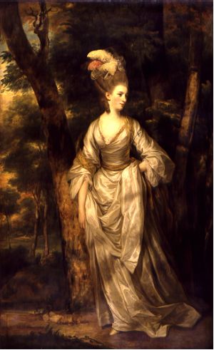 Wikioo.org - The Encyclopedia of Fine Arts - Painting, Artwork by Joshua Reynolds - Mrs Elizabeth Carnac