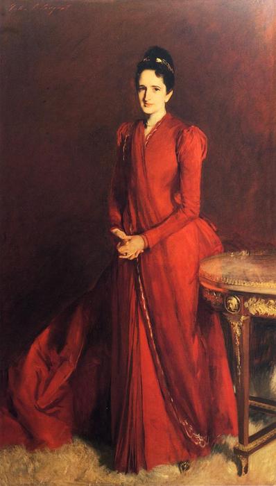 WikiOO.org - Encyclopedia of Fine Arts - Maleri, Artwork John Singer Sargent - Mrs. Elliott Fitch Shepard (also known as Margaret Louise Vanderbilt)