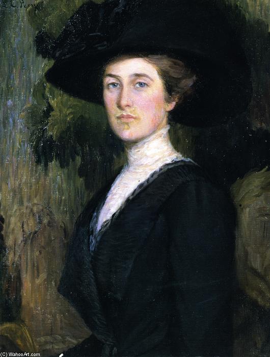 WikiOO.org - Encyclopedia of Fine Arts - Maľba, Artwork Lilla Cabot Perry - Mrs.Henry Lyman [Elizabeth Cabot Lyman]