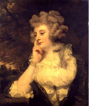 WikiOO.org - Encyclopedia of Fine Arts - Schilderen, Artwork Joshua Reynolds - Mrs. Jane Braddyll