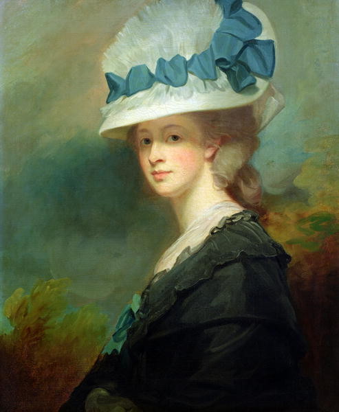 Wikioo.org - The Encyclopedia of Fine Arts - Painting, Artwork by George Romney - Mrs. Musters