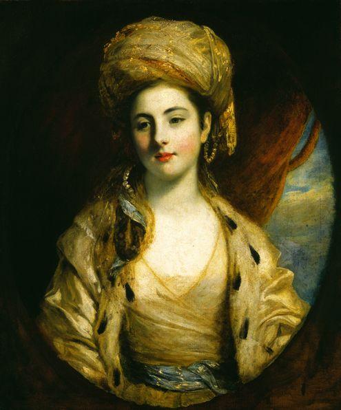 Wikioo.org - สารานุกรมวิจิตรศิลป์ - จิตรกรรม Joshua Reynolds - Mrs. Richard Paul Jodrell