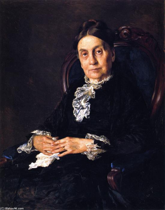 Wikioo.org - The Encyclopedia of Fine Arts - Painting, Artwork by Julius Garibaldi Melchers - Mrs. Samuel Mountfort Pitts