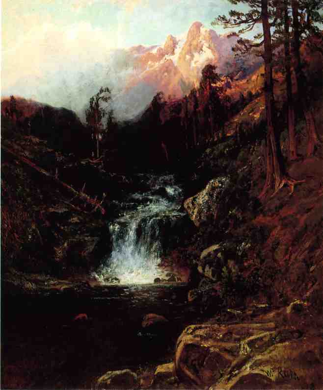 Wikioo.org - The Encyclopedia of Fine Arts - Painting, Artwork by William Keith - Mt Rainier
