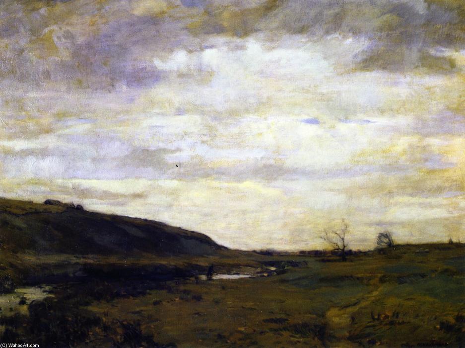 Wikioo.org - The Encyclopedia of Fine Arts - Painting, Artwork by William Langson Lathrop - The Muskrat Hunter