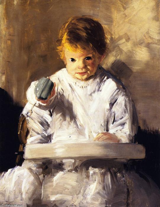 WikiOO.org - Encyclopedia of Fine Arts - Festés, Grafika George Wesley Bellows - My Baby
