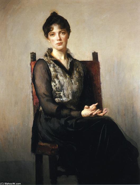 Wikioo.org - The Encyclopedia of Fine Arts - Painting, Artwork by Edmund Charles Tarbell - My Daughter Josephine