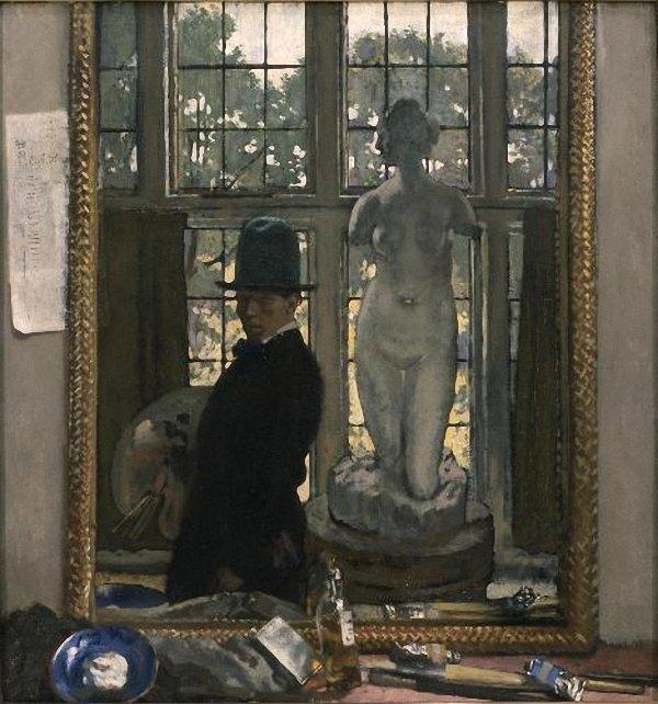 Wikioo.org - The Encyclopedia of Fine Arts - Painting, Artwork by William Newenham Montague Orpen - Myself and Venus