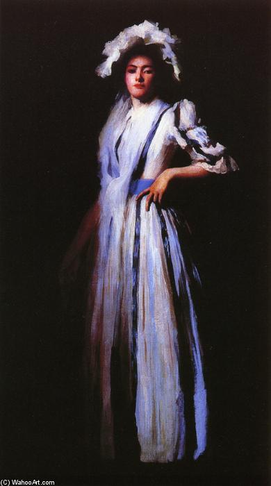 Wikioo.org - The Encyclopedia of Fine Arts - Painting, Artwork by Edmund Charles Tarbell - My Sister Lydia