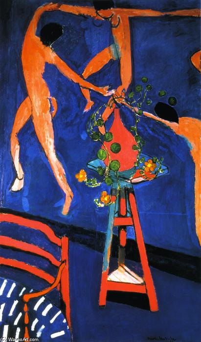 Wikioo.org - The Encyclopedia of Fine Arts - Painting, Artwork by Henri Matisse - Nasturtiums with 'Dance' (II)