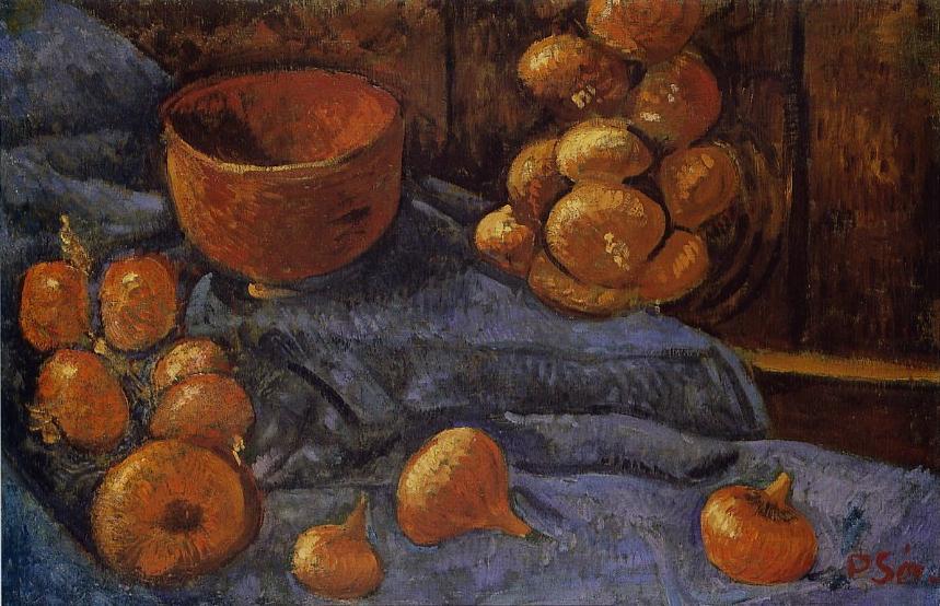 Wikioo.org - The Encyclopedia of Fine Arts - Painting, Artwork by Paul Serusier - Nature morte aux oignons