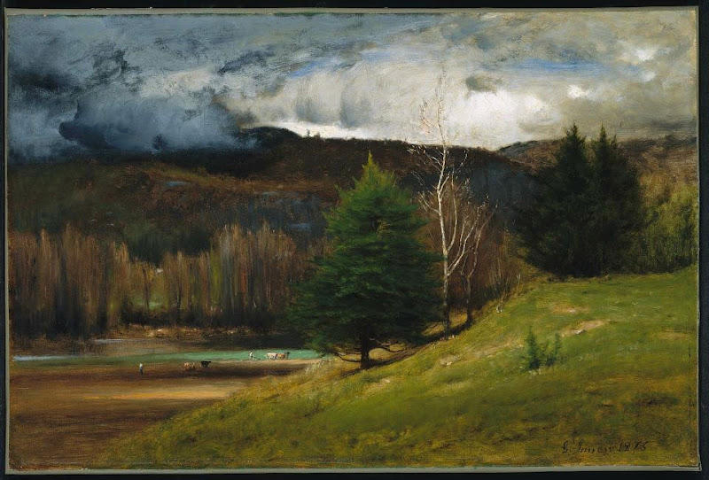 Wikioo.org - The Encyclopedia of Fine Arts - Painting, Artwork by George Inness - Near Kearsarge Village